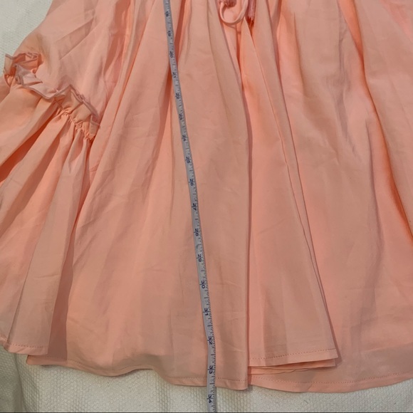 Essue Pink Sleeveless Deep V Mini Dress | Medium - Picture 8 of 9